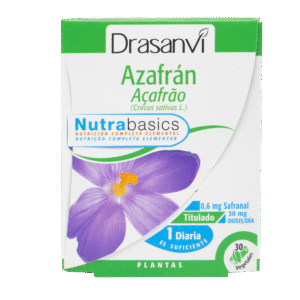 Azafrán 30 Cápsulas Nutrabasics Drasanvi