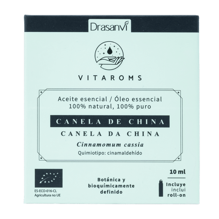 Aceite Esencial Canela de China BIO 10 ml Vitaroms Drasanvi