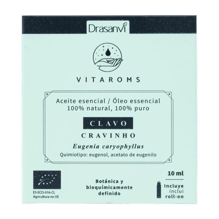 Aceite Esencial Clavo BIO 10 ml Vitaroms Drasanvi