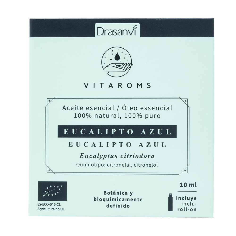 Aceite Esencial Eucalipto Azul Bio 10 ml Vitaroms Drasanvi