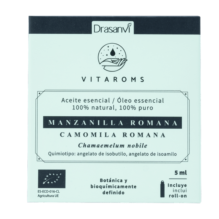 Aceite Esencial Manzanilla Romana Bio 5 ml Vitaroms Drasanvi