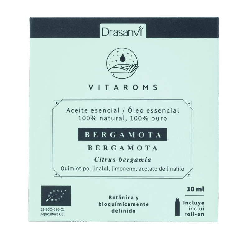 Aceite Esencial Bergamota Bio 10 ml Vitaroms Drasanvi