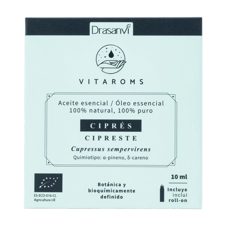 Aceite Esencial Ciprés Bio 10 ml Vitaroms Drasanvi