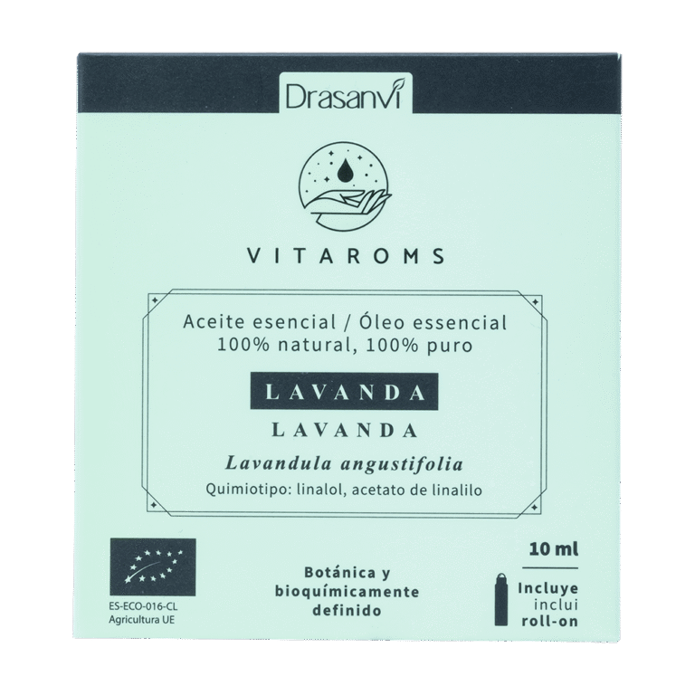 Aceite Esencial Lavanda Bio 10 ml Vitaroms Drasanvi