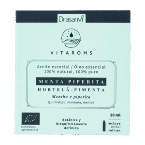 Aceite Esencial Menta Piperita Bio 10 ml Vitaroms Drasanvi