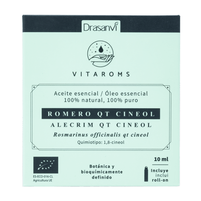 Aceite Esencial Romero Qt Cineol Bio 10 ml Vitaroms Drasanvi