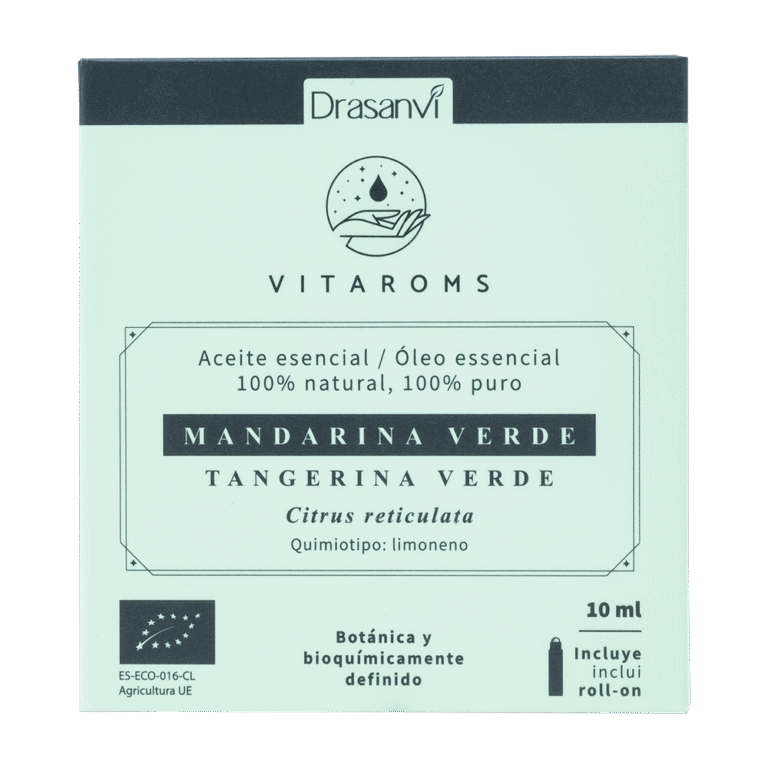 Aceite Esencial Mandarina Verde Bio 10 ml Vitaroms Drasanvi