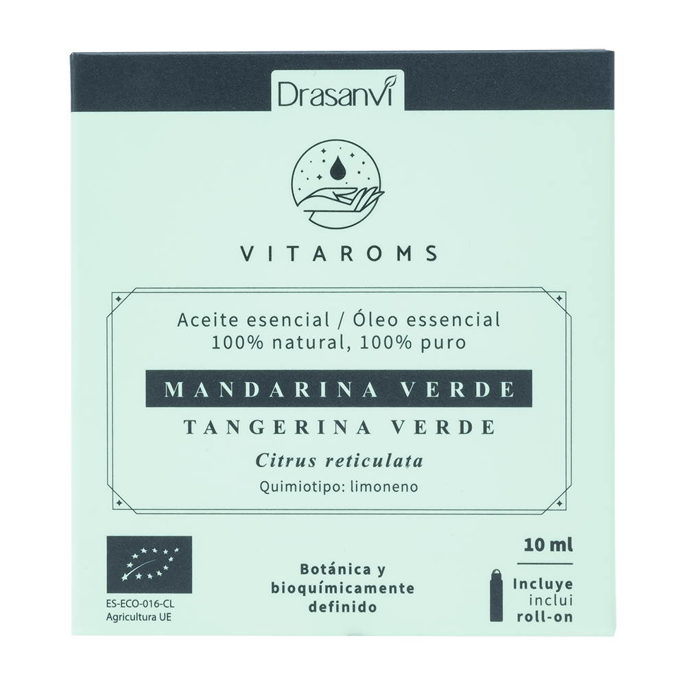 Aceite Esencial Mandarina Verde Bio 10 ml Vitaroms Drasanvi