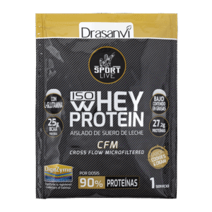 Monodosis Whey Protein Aislado Cookies & Cream 30g Sport Live Drasanvi