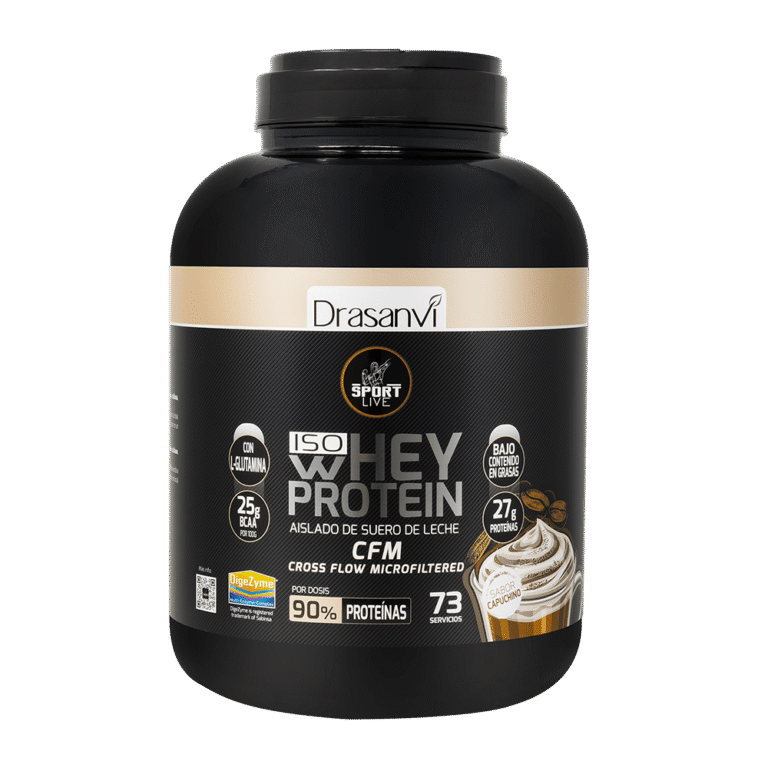 Whey Protein Aislado Capuchino 2,2 Kg Sport Live