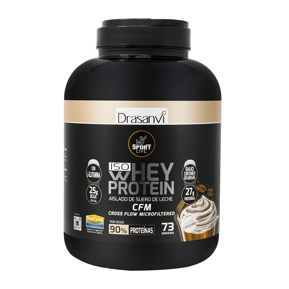 Whey Protein Aislado Capuchino 2,2 Kg Sport Live