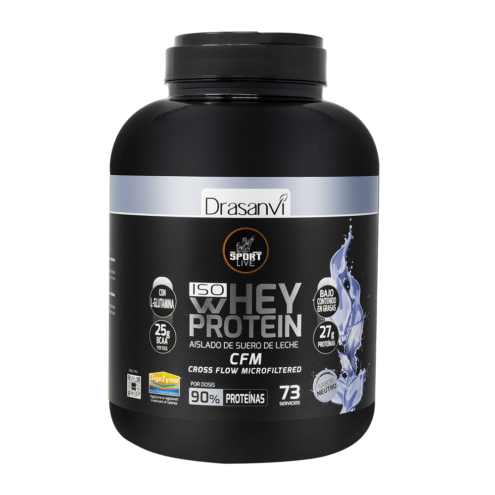 Whey Protein Aislado Sabor Neutro 2,2 kg Sport Live