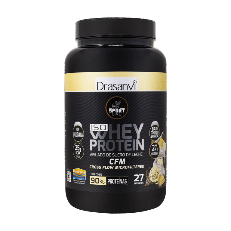 Whey Protein Aislado Chocolate Blanco 800 g Sport Live