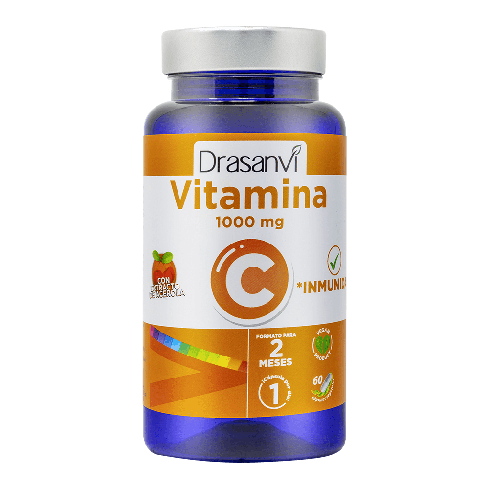 Vitamina C 1000 mg 60 cápsulas
