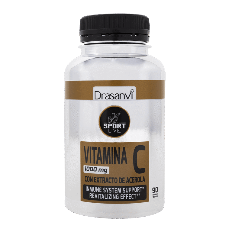 Vitamina C 1000 mg 90 cápsulas Sport Live