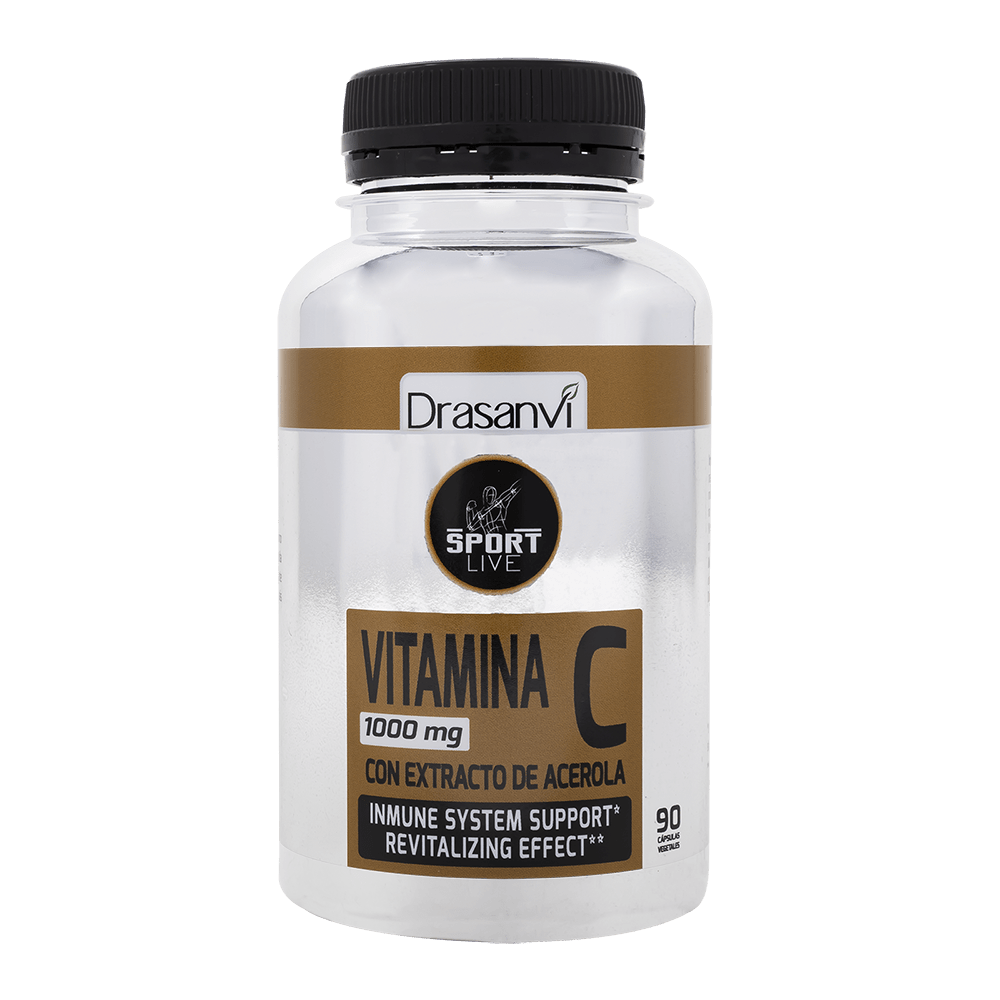 Vitamina C 1000 mg 90 cápsulas Sport Live