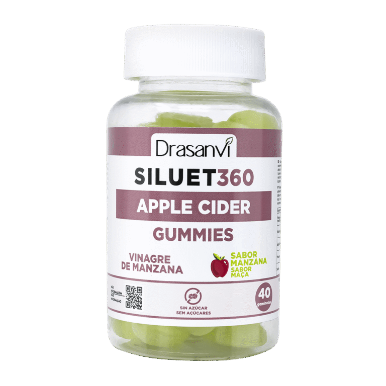 Siluet 360º Vinagre de Manzana 40 gominolas Drasanvi
