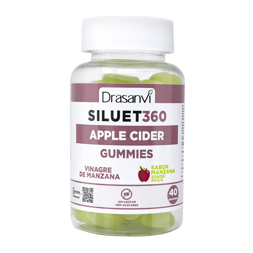 Siluet 360º Vinagre de Manzana 40 gominolas Drasanvi