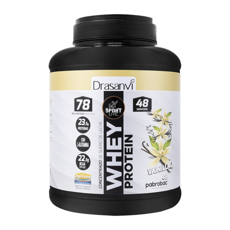 Whey Protein Concentrada Vainilla de 1,45 kg Sport Live