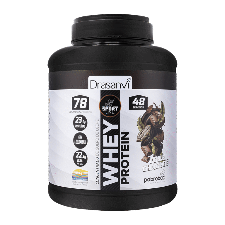 Whey Protein Concentrada Doble Chocolate de 1,45 kg Sport Live