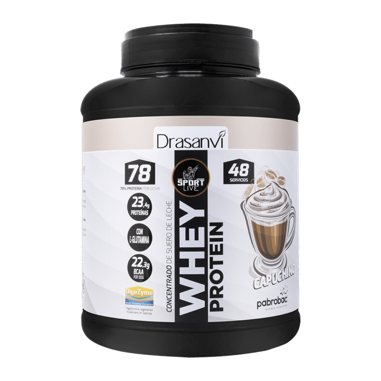 Whey Protein Concentrada Capuchino de 1,45 kg Sport Live