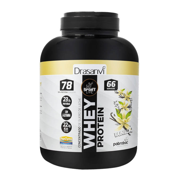 Whey Protein Concentrada Vainilla de 2 kg Sport Live