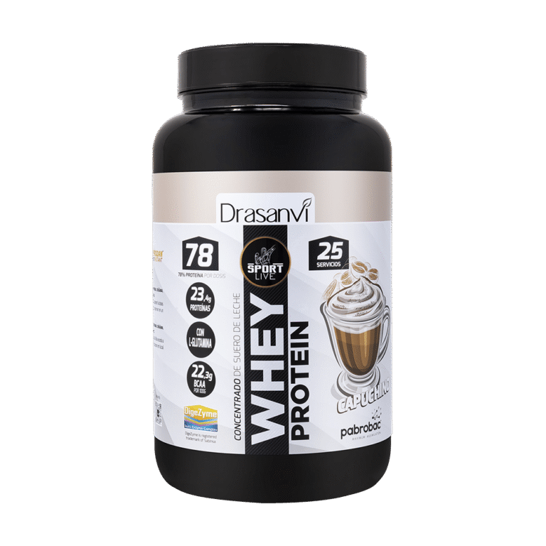 Whey Protein Concentrada Capuchino de 750 g Sport Live