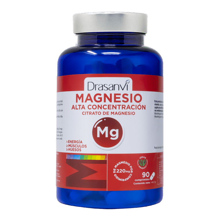Mineral Citrato Magnesio Alta Concentración 90 comprimidos