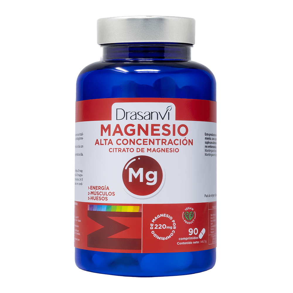 Mineral Citrato Magnesio Alta Concentración 90 comprimidos