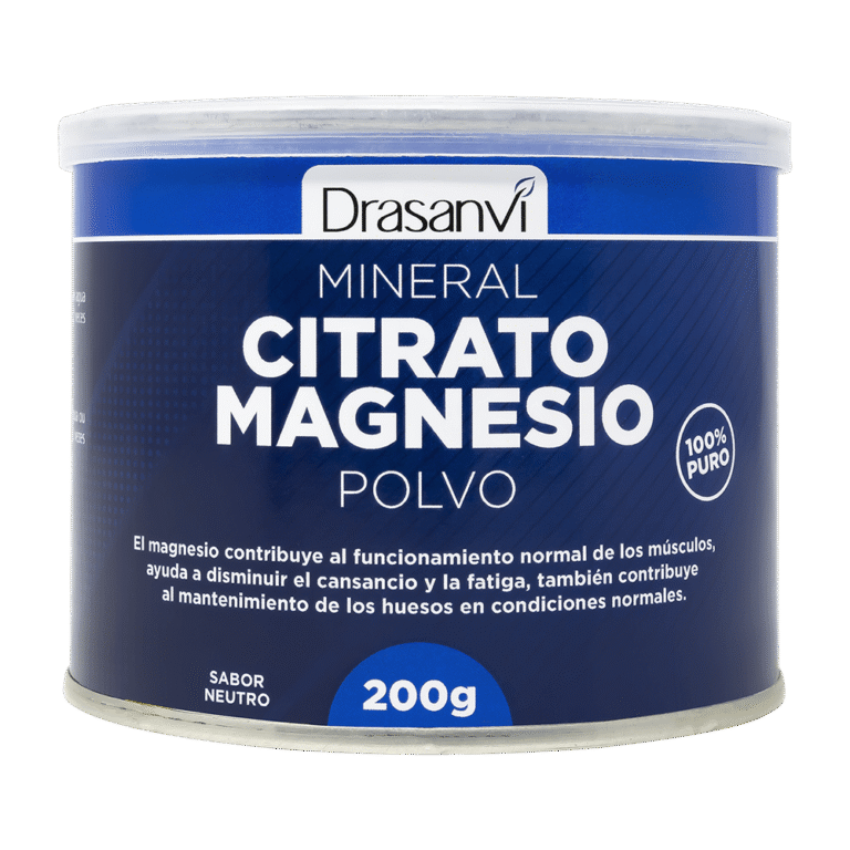 Mineral Citrato Magnesio Polvo 200g