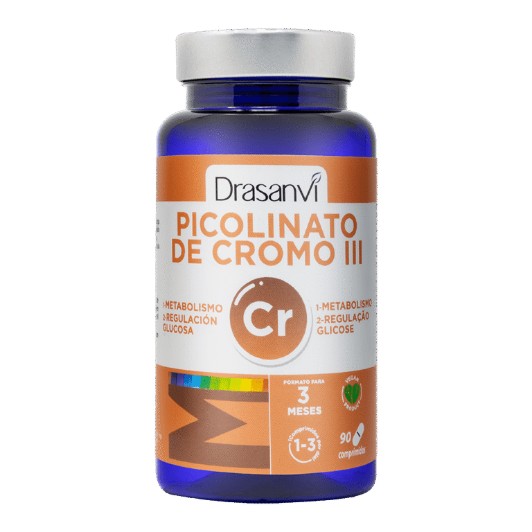 Mineral Picolinato de Cromo 90 Comprimidos Drasanvi