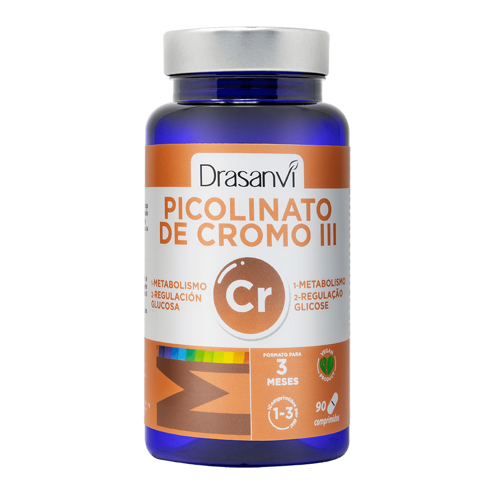 Mineral Picolinato de Cromo 90 Comprimidos Drasanvi