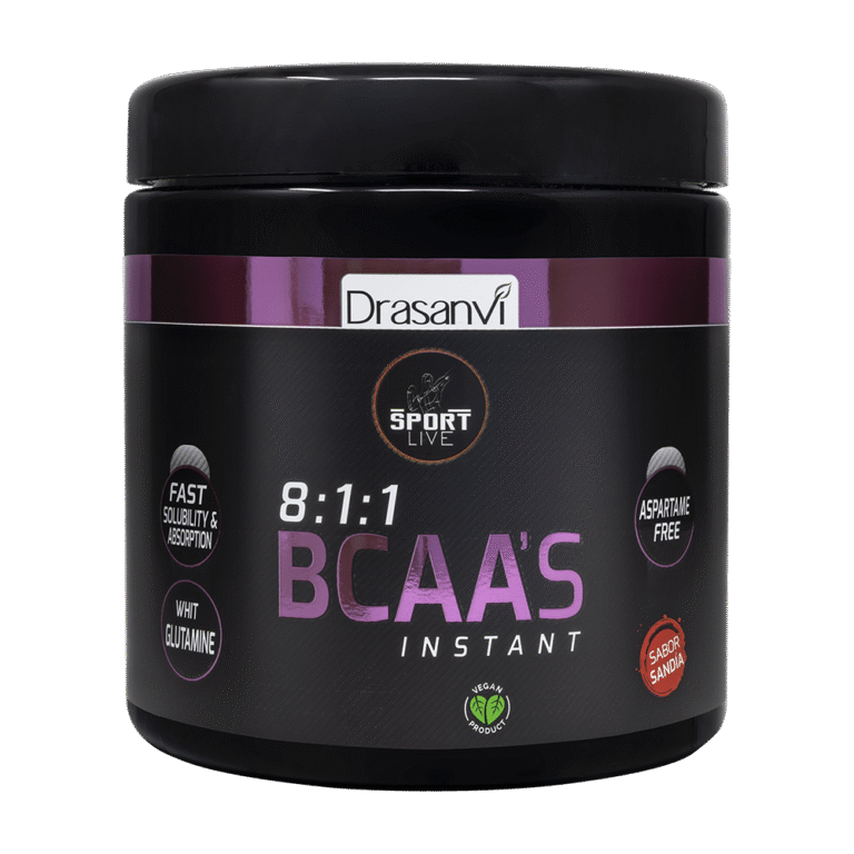 BCAAS + Glutamina sabor sandía 275g Sport Live
