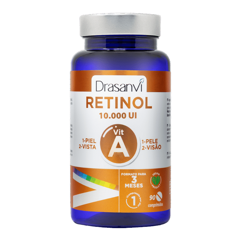 Vitamina A Retinol 90 comprimidos Drasanvi