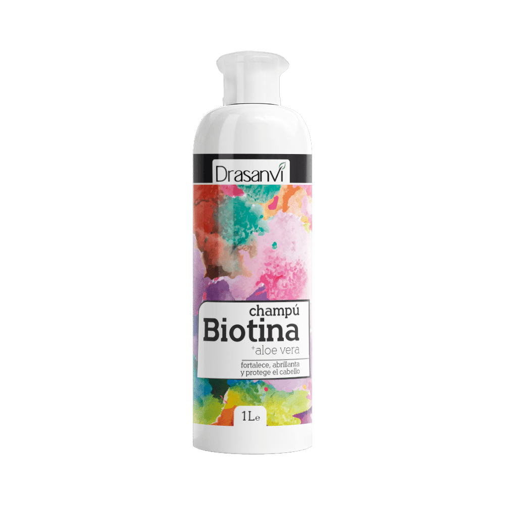 Champú Biotina y Aloe Vera 1 L Drasanvi