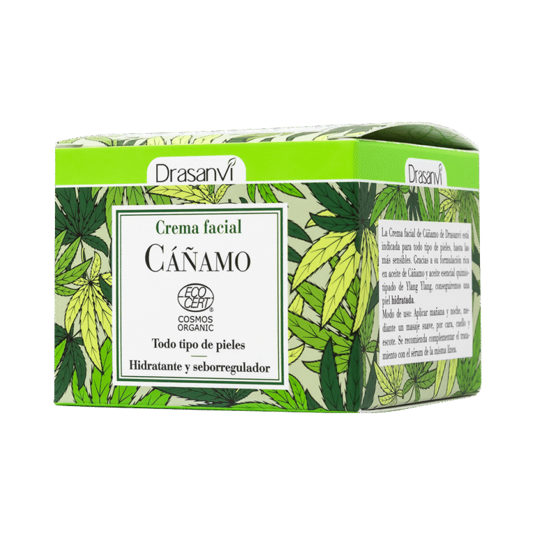 Crema Facial Cáñamo Cosmos Organic Bio 50 ml Drasanvi
