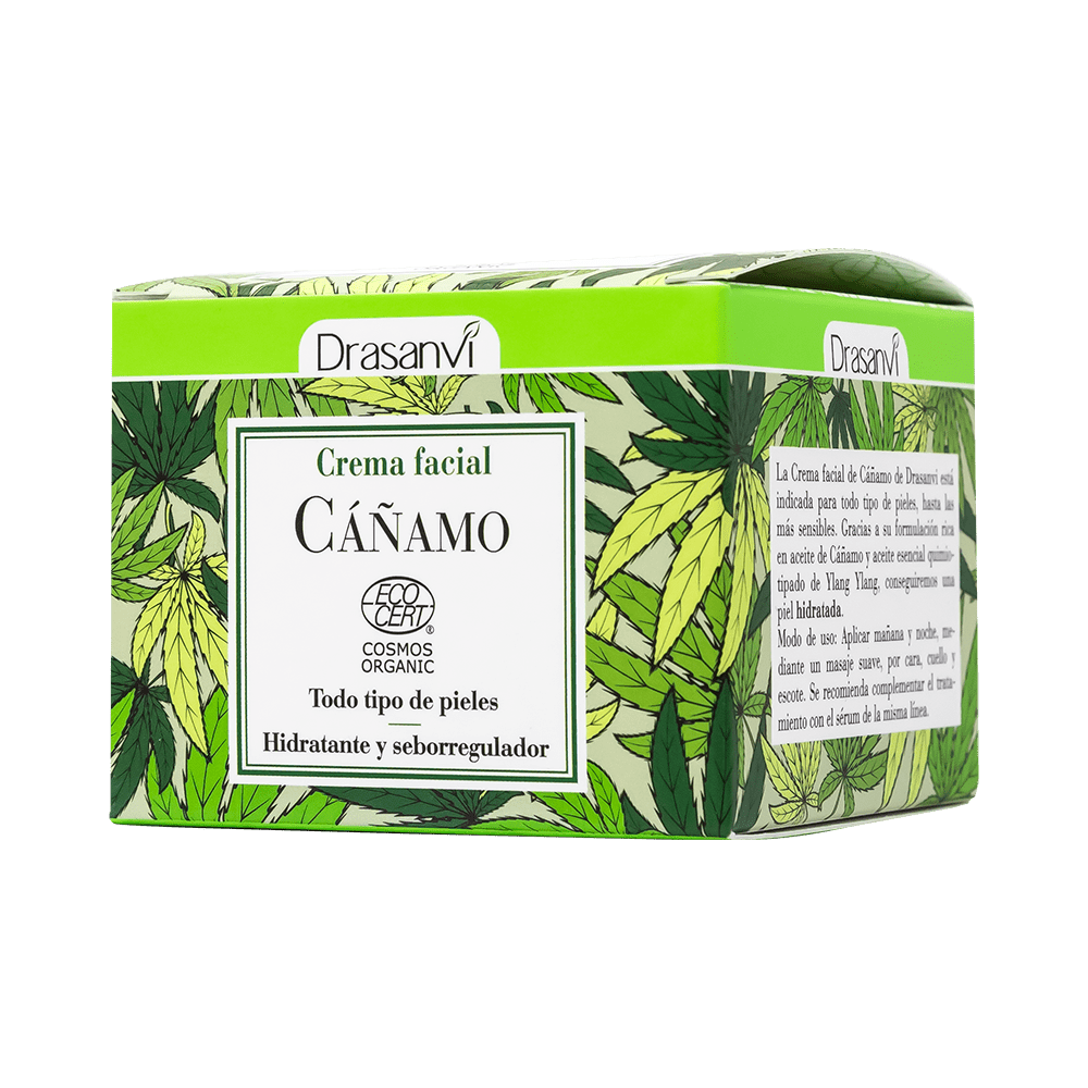 Crema Facial Cáñamo Cosmos Organic Bio 50 ml Drasanvi