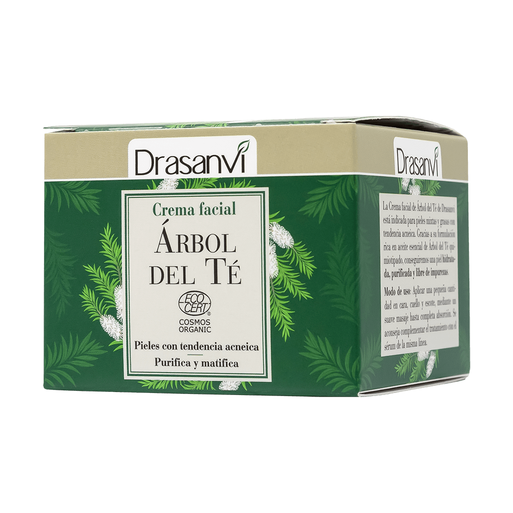 Crema Facial Árbol del Té Cosmos Organic Bio 50 ml Drasanvi