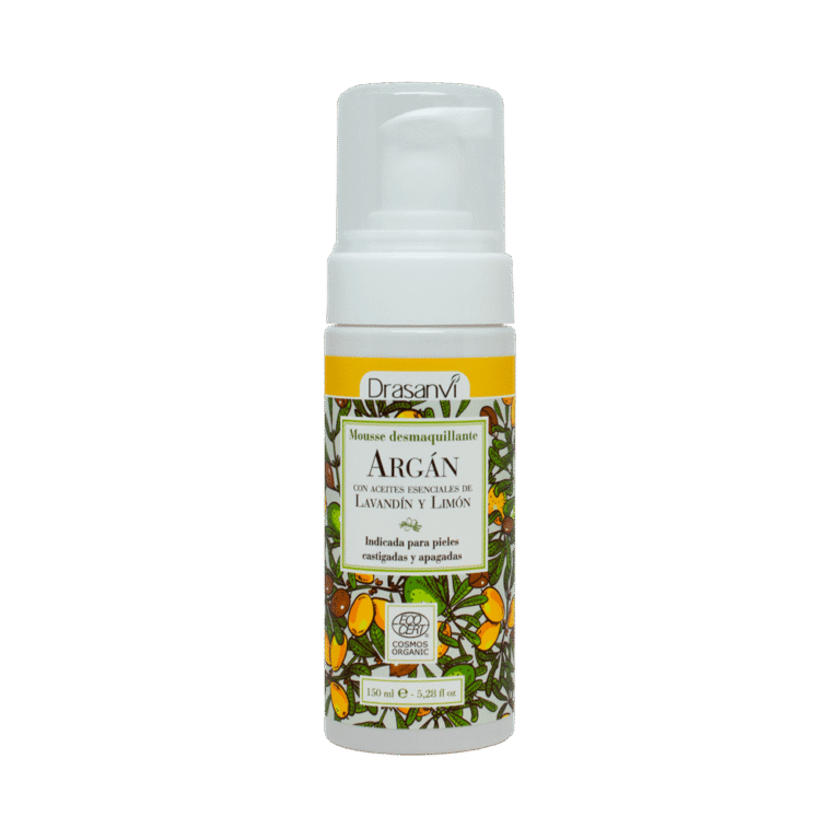 Mousse Desmaquillante Argán COSMOS ORGANIC 150 ml Drasanvi