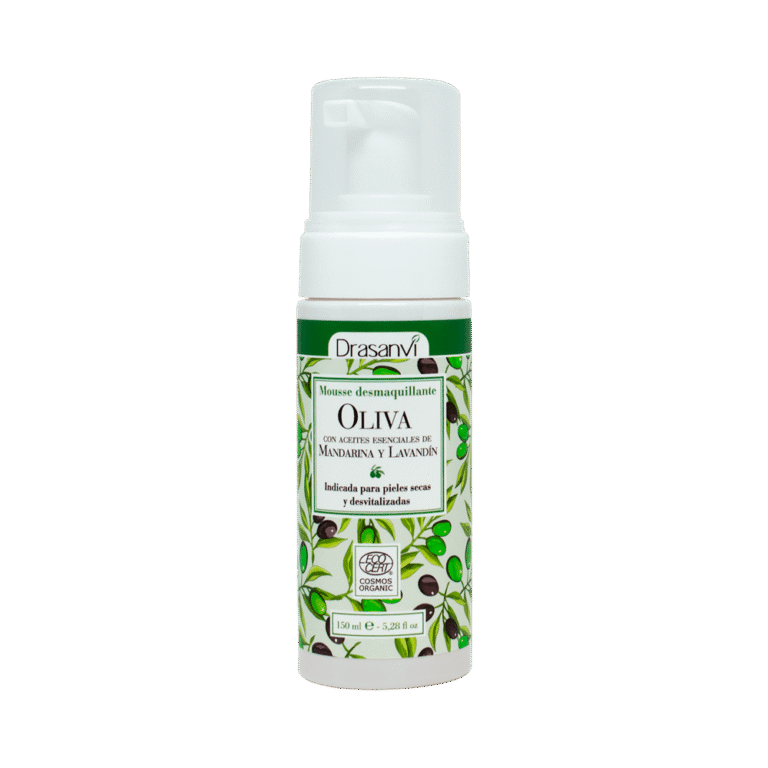 Mousse Desmaquillante Aceite de Oliva COSMOS ORGANIC 150 ml Drasanvi