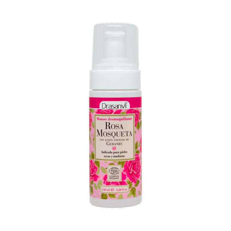 Mousse Desmaquillante Rosa Mosqueta COSMOS ORGANIC 150 ml Drasanvi