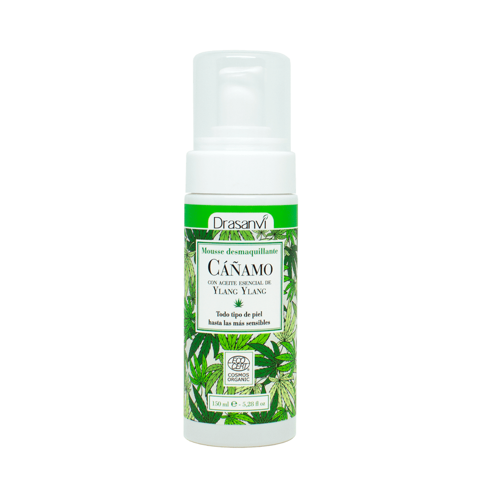 Mousse Desmaquillante Cáñamo COSMOS ORGANIC 150 ml Drasanvi