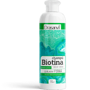 Champú Biotina y Aloe Vera Cabello Graso 1 L Drasanvi