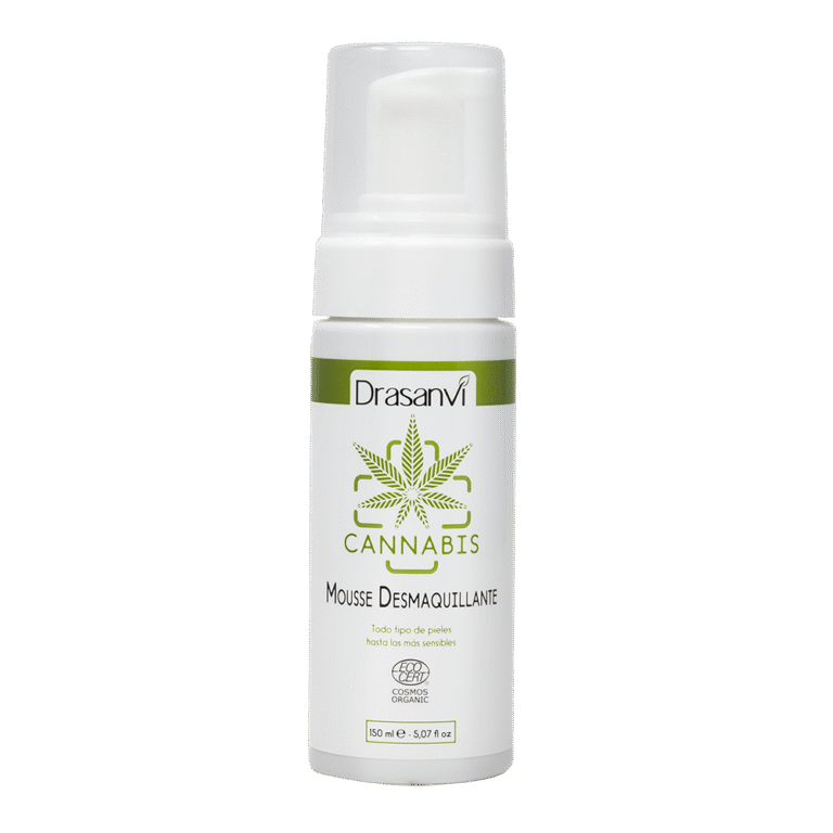 Mousse Desmaquillante Cannabis COSMOS ORGANIC 150 ml Drasanvi
