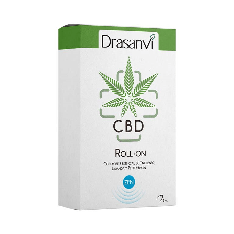 Roll-On CBD Azul Descanso y Relax 5 ml Drasanvi