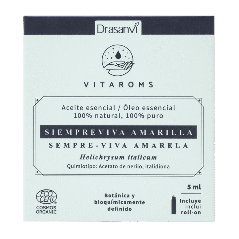 Aceite Esencial Siempreviva Amarilla Cosmos Organic Bio 5 ml Drasanvi
