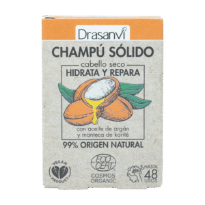 Champú Sólido Cabello Seco Cosmos Organic Bio 80 g Drasanvi