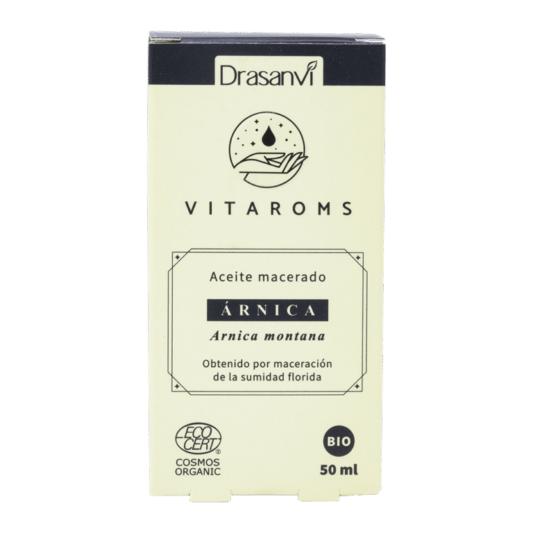 Aceite Macerado Árnica Cosmos Organic Bio 50 ml Vitaroms Drasanvi