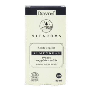 Aceite Vegetal Almendras Dulces Cosmos Organic Bio 50 ml Vitaroms Drasanvi