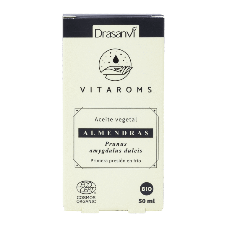 Aceite Vegetal Almendras Dulces Cosmos Organic Bio 50 ml Vitaroms Drasanvi